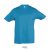 REGENT-KIDS TSHIRT-150g, Cotton, Aqua, MALE, 3XL