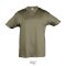 REGENT-KIDS TSHIRT-150g, Cotton, Army, MALE, XXL