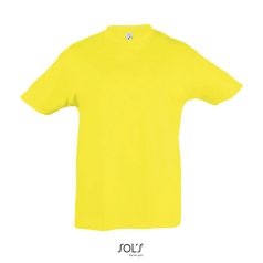 REGENT-KIDS TSHIRT-150g, Cotton, Lime Green, MALE, 4XL