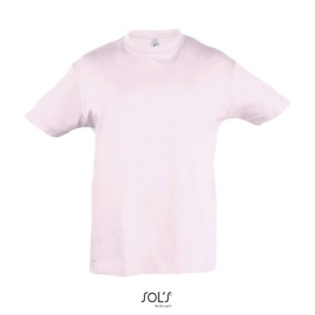REGENT-KIDS TSHIRT-150g, Cotton, Papaya, MALE, L
