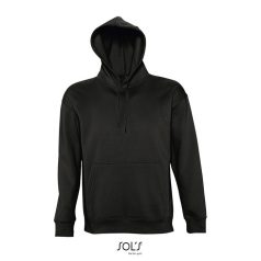   Hanorac cu gluga, Unisex, SOL'S, 2401E12003, Bumbac, Negru, S