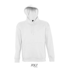   Hanorac cu gluga, Unisex, SOL'S, 2401E12049, Bumbac, Alb, L