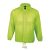 SURF-UNI WINDBREAKER-210g, Nylon, Neon Lime/Grey, UNISEX, S