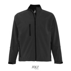   Jacheta Barbati, 42FEB234044, Relax, Tesatura, Masculin, Gri Charcoal, 4XL