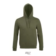   Hanorac cu gluga, 42FEB233464, Snake, Poliester, Bumbac, Unisex, Kaki, 4XL