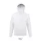 Hanorac cu gluga, 42FEB233466, Snake, Poliester, Bumbac, Unisex, Gri Ash, L
