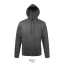 Hanorac cu gluga, 42FEB233475, Snake, Poliester, Bumbac, Unisex, Gri Charcoal Melange, S