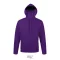 Hanorac cu gluga, 18SEP3391, 58x38x42 cm, XL, unisex, Poliester, Bumbac, Violet