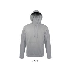   SNAKE HOOD SWEATER 280g, Polyester/Cotton, grey melange, UNISEX, 3XL