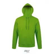   Hanorac cu gluga, 42FEB233484, Snake, Poliester, Bumbac, Unisex, Verde Lime, 3XL