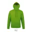 Hanorac cu gluga, 42FEB233485, Snake, Poliester, Bumbac, Unisex, Verde Lime, L