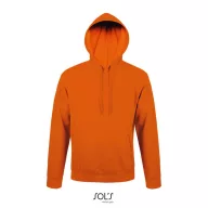   Hanorac cu gluga, 42FEB233491, Snake, Poliester, Bumbac, Unisex, Portocaliu, 3XL