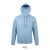 SNAKE HOOD SWEATER 280g, Polyester/Cotton, sky blue, UNISEX, 3XL