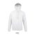 SNAKE-HOOD SWEATER-280g, Polyester/Cotton, white, UNISEX, S