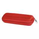 Umbrela mica de buzunar 85 cm, ax cu 5 sectiuni, rosu, Everestus, UB25PT, aluminiu, fibra de sticla, poliester