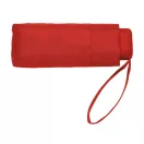 Umbrela mica de buzunar 85 cm, ax cu 5 sectiuni, rosu, Everestus, UB25PT, aluminiu, fibra de sticla, poliester