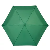   Umbrela mica de buzunar 85 cm, ax cu 5 sectiuni, verde, Everestus, UB26PT, aluminiu, fibra de sticla, poliester