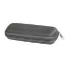 Umbrela mica de buzunar 85 cm, ax cu 5 sectiuni, gri, Everestus, UB23PT, aluminiu, fibra de sticla, poliester