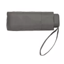 Umbrela mica de buzunar 85 cm, ax cu 5 sectiuni, gri, Everestus, UB23PT, aluminiu, fibra de sticla, poliester