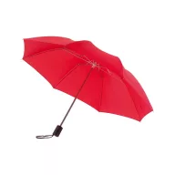   Umbrela de buzunar 85 cm, maner din plastic, Everestus, 20IAN756, Rosu, Metal, Poliester