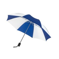   Umbrela de buzunar 85 cm, maner din plastic, Everestus, 20IAN752, Albastru, Alb, Metal, Poliester