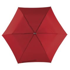   Umbrela mica de buzunar 88 cm, Everestus, 20IAN638, Rosu, Aluminiu, Fibra de Sticla, Poliester
