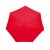 Umbrela de buzunar 88 cm, cu husa asortata, rosu, Everestus, UB30SY, aluminiu, fibra de sticla, poliester