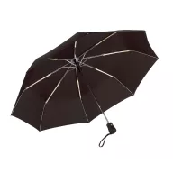   Umbrela pliabila 97 cm, inchidere si deschidere automata, negru, Everestus, UP05BA, metal, aluminiu, poliester