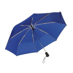   Umbrela pliabila 97 cm, inchidere/deschidere automata, albastru, Everestus, UP02BA, metal, aluminiu, poliester