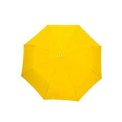   Umbrela de buzunar 98 cm, maner cu agatatoare, galben, Everestus, UB34TT, aluminiu, fibra de sticla, poliester