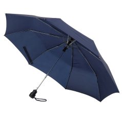   Umbrela de buzunar, automata, 96 cm, Everestus, 20IAN742, Albastru, Metal, Poliester