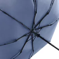   Umbrela de buzunar, Everestus, 2610E18586, Ø98 / 32-58.5 cm, Metal, Fibra de sticla, Poliester, Albastru