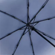   Umbrela de buzunar, Everestus, 2610E18586, Ø98 / 32-58.5 cm, Metal, Fibra de sticla, Poliester, Albastru