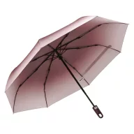   Umbrela de buzunar, Everestus, 2610E18587, Ø98 / 32-58.5 cm, Metal, Fibra de sticla, Poliester, Rosu bordeaux