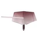 Umbrela de buzunar, Everestus, 2610E18587, Ø98 / 32-58.5 cm, Metal, Fibra de sticla, Poliester, Rosu bordeaux