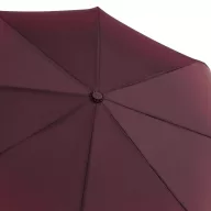   Umbrela de buzunar, Everestus, 2610E18587, Ø98 / 32-58.5 cm, Metal, Fibra de sticla, Poliester, Rosu bordeaux
