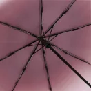 Umbrela de buzunar, Everestus, 2610E18587, Ø98 / 32-58.5 cm, Metal, Fibra de sticla, Poliester, Rosu bordeaux