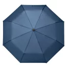 Umbrela de buzunar, Everestus, 2610E18583, Ø98 / 31-58 cm, Metal, Fibra de sticla, Poliester, Albastru bleumarin