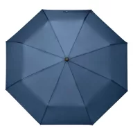   Umbrela de buzunar, Everestus, 2610E18583, Ø98 / 31-58 cm, Metal, Fibra de sticla, Poliester, Albastru bleumarin