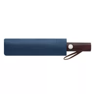   Umbrela de buzunar, Everestus, 2610E18583, Ø98 / 31-58 cm, Metal, Fibra de sticla, Poliester, Albastru bleumarin
