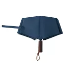 Umbrela de buzunar, Everestus, 2610E18583, Ø98 / 31-58 cm, Metal, Fibra de sticla, Poliester, Albastru bleumarin