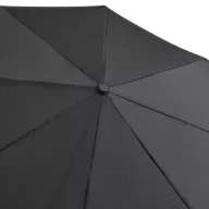   Umbrela de buzunar, Everestus, 2610E18584, Ø98 / 31-58 cm, Metal, Fibra de sticla, Poliester, Negru