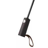   Umbrela de buzunar, Everestus, 2610E18584, Ø98 / 31-58 cm, Metal, Fibra de sticla, Poliester, Negru