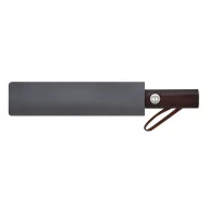   Umbrela de buzunar, Everestus, 2610E18585, Ø98 / 31-58 cm, Metal, Fibra de sticla, Poliester, Gri