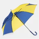 Umbrela 103 cm, maner din plastic, automata, Everestus, 20IAN617, Albastru, Galben, Metal, Poliester
