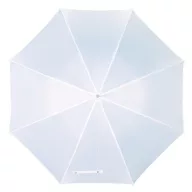   Umbrela 103 cm, maner din plastic, automata, Everestus, 20IAN614, Alb, Metal, Poliester