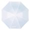 Umbrela 103 cm, maner din plastic, automata, Everestus, 20IAN614, Alb, Metal, Poliester