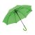 Umbrela automata 103 cm, maner din cauciuc, verde deschis, Everestus, UA21LA, metal, fibra de sticla, poliester