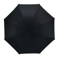   Umbrela 131 cm, rezistenta la vant, Everestus, 20IAN787, Negru, Metal, Fibra de Sticla, Poliester