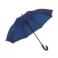 Umbrela golf automata 119 cm, maner curbat, Everestus, 20IAN763, Albastru, Metal, Poliester